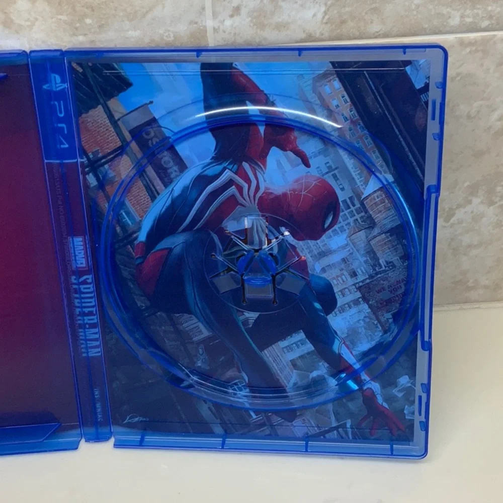 Marvel Spider-Man PS4 Game Sony PlayStation Like New